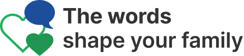 family words logo